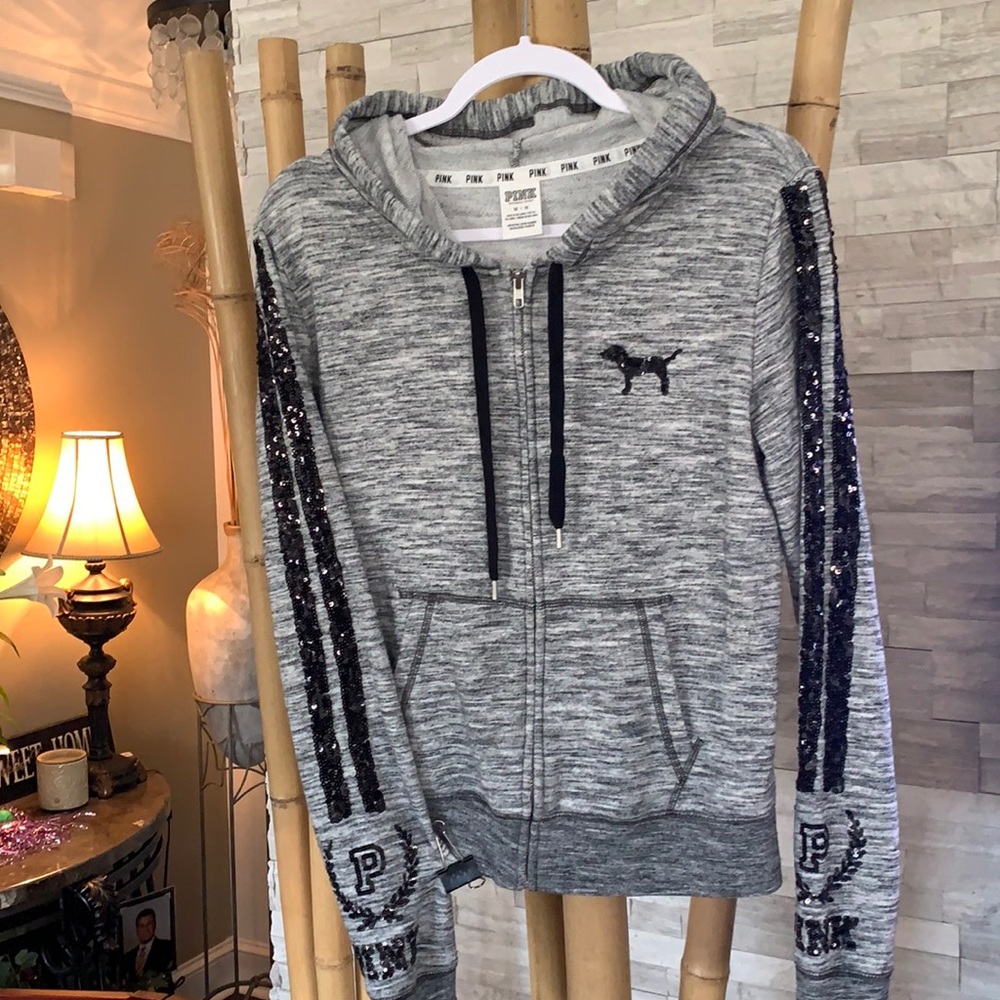 Woman’s Pink Victoria’s Secret hoodie